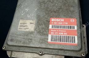 БЛОК УПРАВЛЕНИЯ Citroen Peugeot 0 261 200 778 Bosch