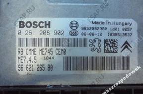 БЛОК УПРАВЛЕНИЯ CITROEN PEUGEOT 0261208902 9662126580