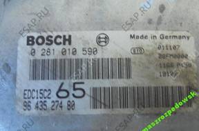 БЛОК УПРАВЛЕНИЯ CITROEN PEUGEOT 0281010590 9643527480