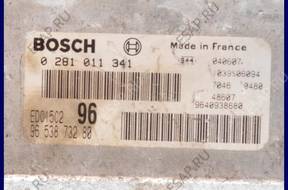 БЛОК УПРАВЛЕНИЯ   CITROEN PEUGEOT 0281011341