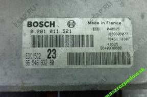БЛОК УПРАВЛЕНИЯ CITROEN PEUGEOT 0281011521 9654693280