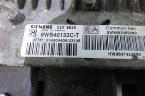 БЛОК УПРАВЛЕНИЯ CITROEN PEUGEOT 5WS40133C-T 9653059580