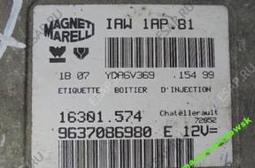 БЛОК УПРАВЛЕНИЯ CITROEN PEUGEOT 9637086980 IAW 1AP.81