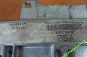 БЛОК УПРАВЛЕНИЯ CITROEN PEUGEOT 9637798080 IND: C