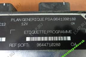 БЛОК УПРАВЛЕНИЯ CITROEN PEUGEOT 9641390180 9644710280