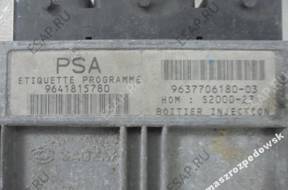 БЛОК УПРАВЛЕНИЯ CITROEN PEUGEOT 9641815780 9637706180-03