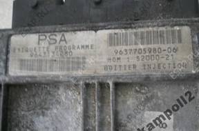 БЛОК УПРАВЛЕНИЯ CITROEN PEUGEOT 9643134280 9637705980-06