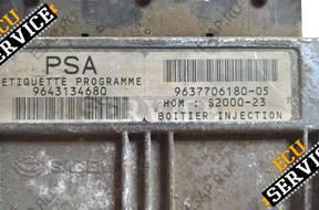 БЛОК УПРАВЛЕНИЯ CITROEN PEUGEOT  9643134680 9637706180-05