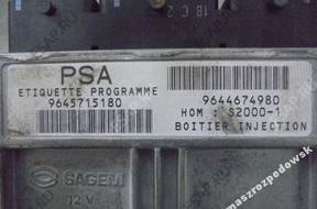 БЛОК УПРАВЛЕНИЯ CITROEN PEUGEOT 9645715180 9644674980
