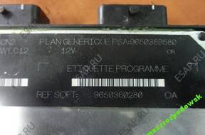 БЛОК УПРАВЛЕНИЯ CITROEN PEUGEOT 9650359580 9650360280
