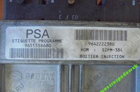 БЛОК УПРАВЛЕНИЯ CITROEN PEUGEOT 9651556680 9642222380