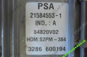 БЛОК УПРАВЛЕНИЯ CITROEN PEUGEOT 9651556680 9642222380