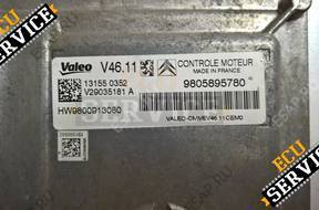 БЛОК УПРАВЛЕНИЯ CITROEN PEUGEOT 9805895780 9800913 V46.11