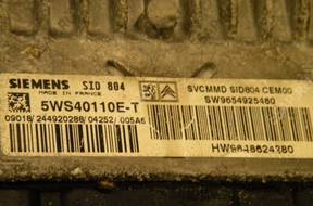 БЛОК УПРАВЛЕНИЯ CITROEN PEUGEOT C2 C3 1.4 HDI 5WS40110E-T