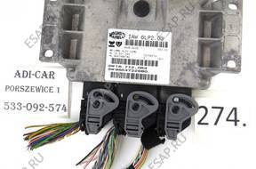 БЛОК УПРАВЛЕНИЯ CITROEN PEUGEOT IAW6LP2.03 9654722680