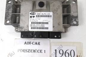 БЛОК УПРАВЛЕНИЯ CITROEN PEUGEOT IAW6LP2.03 9654722680