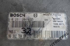БЛОК УПРАВЛЕНИЯ   CITROEN SAXO 1.0 0261204625
