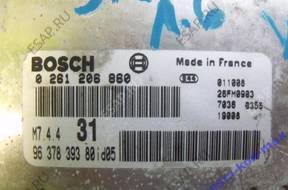 БЛОК УПРАВЛЕНИЯ CITROEN SAXO 1.6   0261206860
