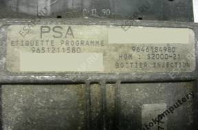 БЛОК УПРАВЛЕНИЯ CITROEN SAXO 9651211580 9646184980 БЕЗ КОДА