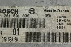 БЛОК УПРАВЛЕНИЯ   CITROEN SAXO PEUGEOT 0281001839