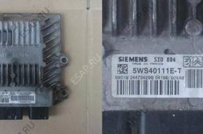 БЛОК УПРАВЛЕНИЯ CITROEN SID804 5WS40111E-T 9654925380