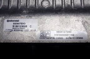 БЛОК УПРАВЛЕНИЯ CITROEN sid807evo s180123008c 9804127280