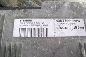 БЛОК УПРАВЛЕНИЯ   Clio 1,4 S115301100 C