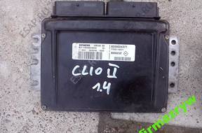 БЛОК УПРАВЛЕНИЯ clio 2 1.4 8200024377 S110030304D