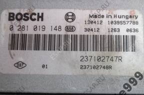 БЛОК УПРАВЛЕНИЯ   CLIO 4 1.5 DCI  0281019148