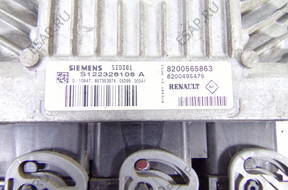 БЛОК УПРАВЛЕНИЯ CLIO III 3 SID301 S122326108A 8200565863