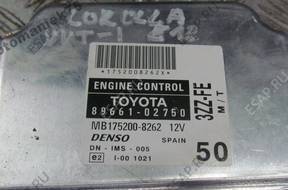 БЛОК УПРАВЛЕНИЯ COROLLA E12 1.6 VVT-I   ДВИГАТЕЛЕМ