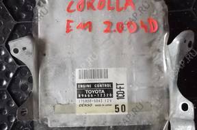 БЛОК УПРАВЛЕНИЯ COROLLA EM 2.0 D4D 8966612320