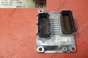 БЛОК УПРАВЛЕНИЯ Corsa Astra 1.4 16V Z14XEP 0261208396 BB