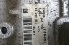 БЛОК УПРАВЛЕНИЯ CORSA C 1.0 Z10XE SC 0261207960 КОМПЛЕКТ