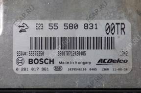 БЛОК УПРАВЛЕНИЯ  Corsa D 1,3cdti 55580831 0281017961