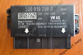 БЛОК УПРАВЛЕНИЯ Czuj.ПАРКОВКИ 5Q0919298D Golf Octavia
