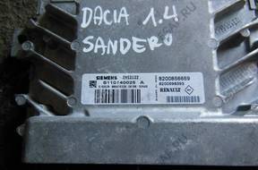 БЛОК УПРАВЛЕНИЯ DACIA RENAULT 8200856659 1.4 8V
