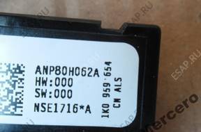 БЛОК УПРАВЛЕНИЯ ДАТЧИК УГЛА ПОВОРОТА ALTEA 5P0 1K0959654
