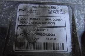 БЛОК УПРАВЛЕНИЯ DELPHI 8200303619 RENAULT 1.5 DCI 3101