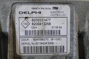 БЛОК УПРАВЛЕНИЯ DELPHI R0410B027C RENAULT 1.5 DCI 2607