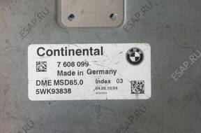 БЛОК УПРАВЛЕНИЯ   dme bmw 7608099 MSD85.0