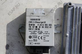 БЛОК УПРАВЛЕНИЯ DME ДВИГАТЕЛЯ PESTK EWS BMW E46 N45 7531848