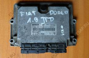 БЛОК УПРАВЛЕНИЯ Doblo 1.9 46753351 0281010344 WYZEROWANY