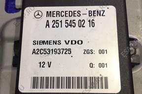 БЛОК УПРАВЛЕНИЯ ДОРОЖНЫМ ПРОСВЕТОМ MERCEDES W211 LIFT A2515450216