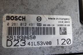 БЛОК УПРАВЛЕНИЯ   Ducato 2.3JTD 0281012491 06-12