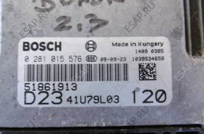 БЛОК УПРАВЛЕНИЯ Ducato Boxer 2.3  0281015576