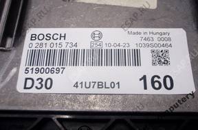 БЛОК УПРАВЛЕНИЯ DUCATO BOXER 51900697 0281015734 БЕЗ КОДА