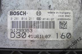 БЛОК УПРАВЛЕНИЯ DUCATO BOXER JUMPER 0281014211 3.0 HDI