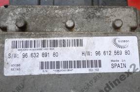 БЛОК УПРАВЛЕНИЯ DUCATO JUMPER 2.2 9663289180 9661256980