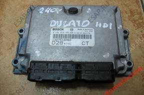 БЛОК УПРАВЛЕНИЯ   DUCATO JUMPER 2.8HDI 0281010486